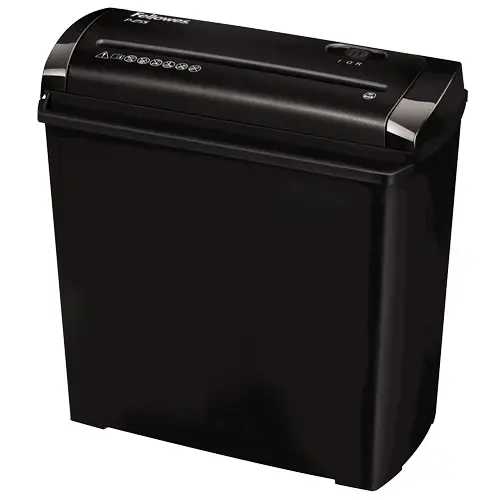 P-25S triturador de papel Corte en tiras 22 cm Negro, Gris - Imagen 1