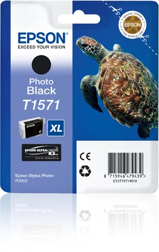 Turtle Cartucho T1571 negro foto