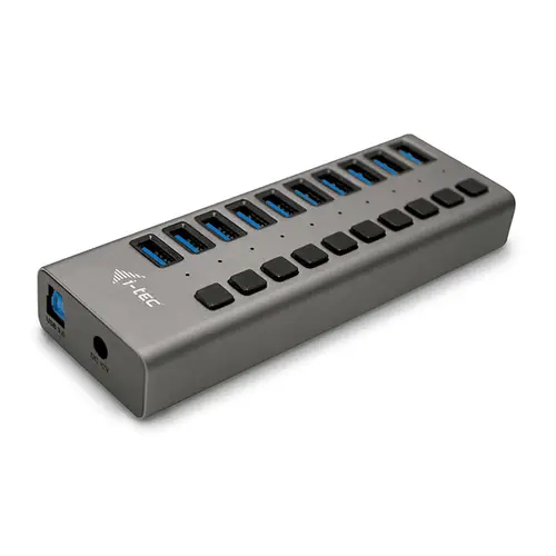 USB 3.0 Charging HUB 10 port + Power Adapter 48 W - Imagen 1