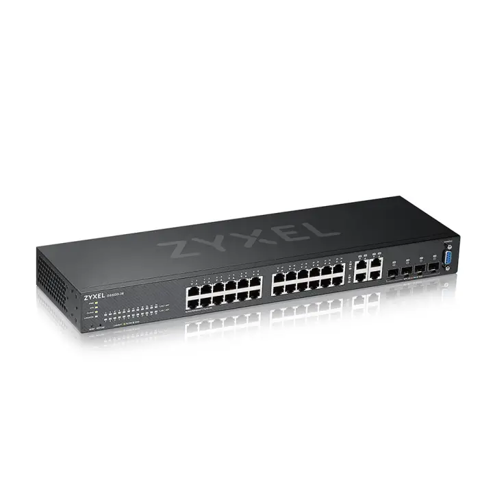 GS2220-28-EU0101F switch Gestionado L2 Gigabit Ethernet (10/100/1000) Negro