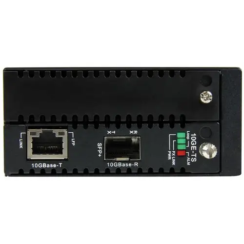 Conversor de Medios Ethernet de Cobre a Fibra de 10 Gigabits - Gestionado - con SFP+ Abierto - Imagen 2