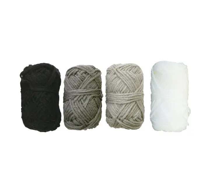 B.4UN OVILLOS LANA 8GR NIEFENVER GRIS 1100100