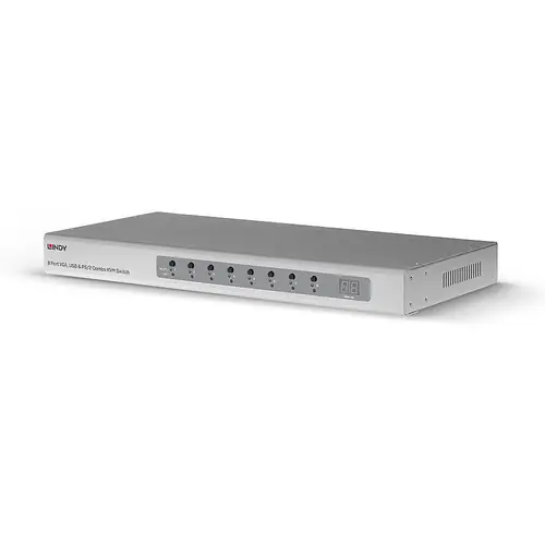 39526 interruptor KVM Montaje en rack Plata - Imagen 2