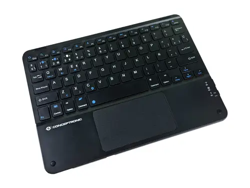TOBIN01BES teclado Universal Bluetooth QWERTY Español Negro - Imagen 3