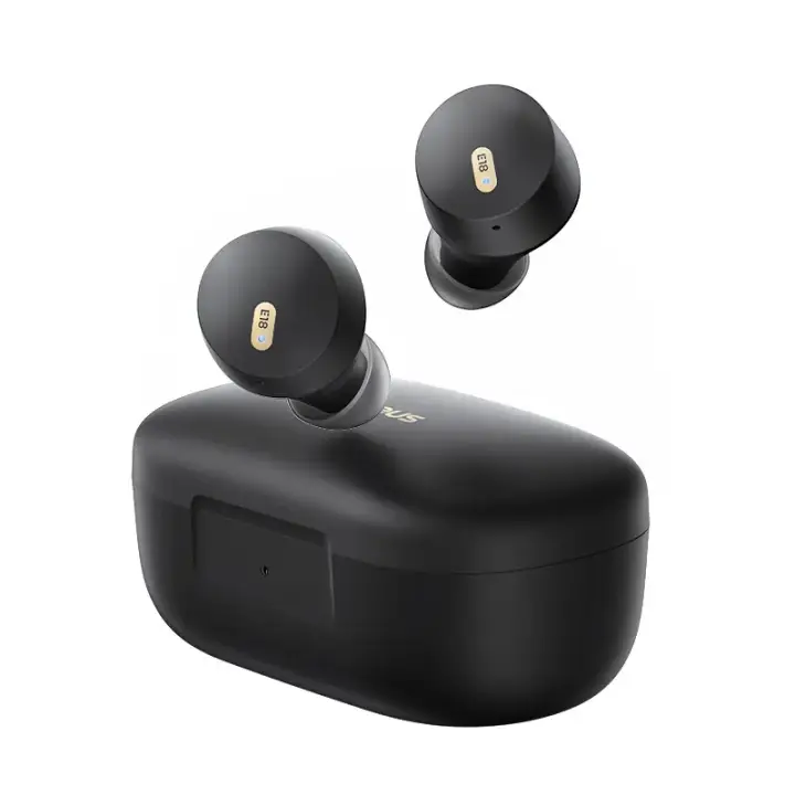 E18 Auriculares Inalámbrico Dentro de oído Llamadas/Música USB Tipo C Bluetooth Negro