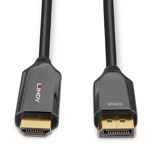 40931 adaptador de cable de vídeo 2 m HDMI tipo A (Estándar) DisplayPort Negro - Imagen 4