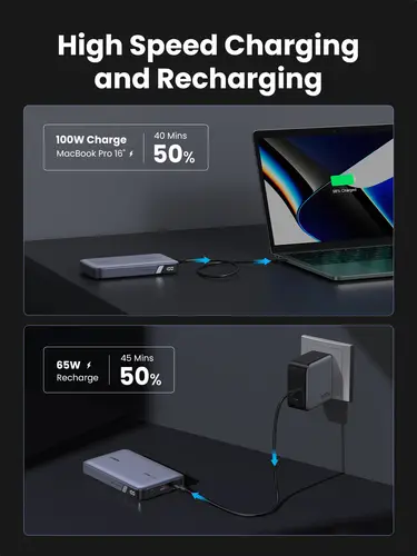 25188 batería externa 20000 mAh Gris - Imagen 4