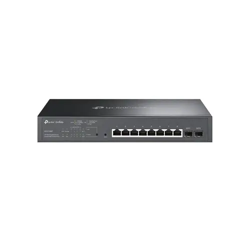 Omada TL-SG2210MP Gestionado L2/L2+ Gigabit Ethernet (10/100/1000) Energía sobre Ethernet (PoE) 1U Negro - Imagen 1