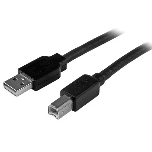 Cable 15 Metros 15m USB B Macho a USB A Macho Activo Amplificado USB 2.0 - Impresora - Imagen 2