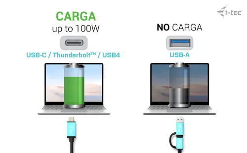 USB 3.0 / USB-C / Thunderbolt 3 Dual Display Docking Station Gen2 + Power Delivery 100W - Imagen 6