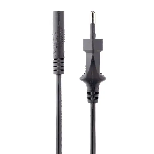 Cable de 2m de Alimentación para Ordenador Portátil o Impresora , UE a C7, 2,5A 250V, 18AWG, Cable de Repuesto para Portátil, Cable Cargador para Ordenador Portátil - Imagen 2