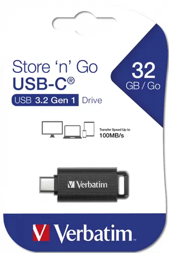 Store 'n' Go unidad flash USB 128 GB USB Tipo C 3.2 Gen 1 (3.1 Gen 1) Negro - Imagen 5