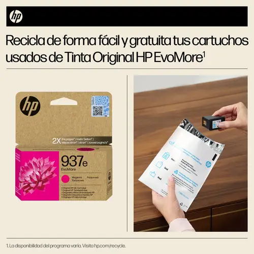 Cartucho de Tinta Original EvoMore 937e magenta - Imagen 5