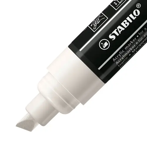 FREE Acrylic marcador 1 pieza(s) Punta de cincel Negro - Imagen 3