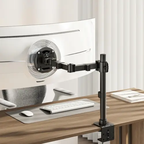 650175 soporte para monitor 124,5 cm (49") Escritorio Negro - Imagen 3