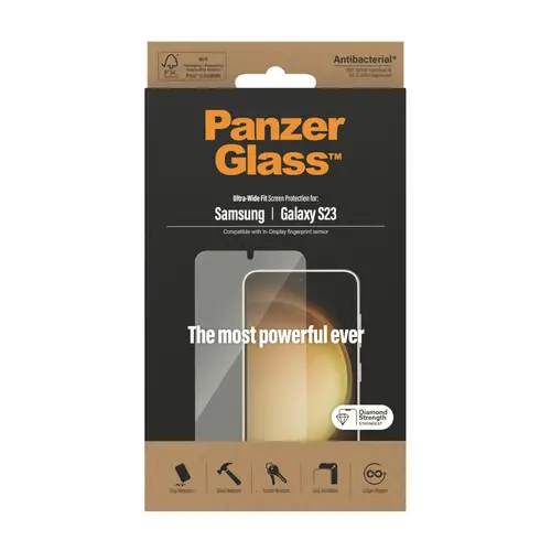 Screen Protector Samsung Galaxy S23 | Ultra-Wide Fit Protector de pantalla 1 pieza(s) - Imagen 3