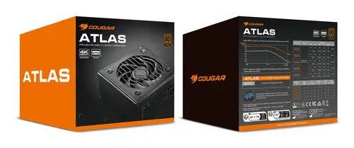 ATLAS unidad de fuente de alimentación 750 W 20+4 pin ATX Negro - Imagen 8