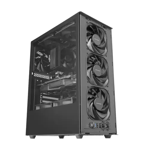 MCT800 carcasa de ordenador Midi Tower Negro - Imagen 16