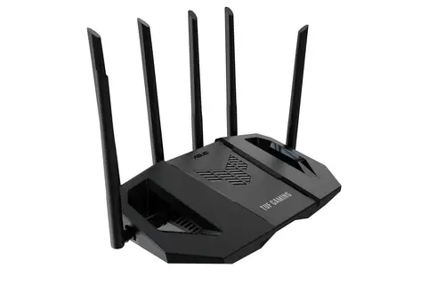 TUF Gaming BE6500 (TUF-BE6500) router inalámbrico 2.5 Gigabit Ethernet Doble banda (2,4 GHz / 5 GHz) Negro - Imagen 3