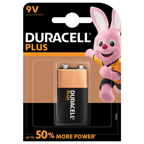 Plus Batería de un solo uso 9V Alcalino - Imagen 1