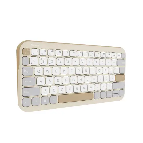 TECLADO ASUS KW100 INNALAMBRICO QWERTY BEIGE - Imagen 7