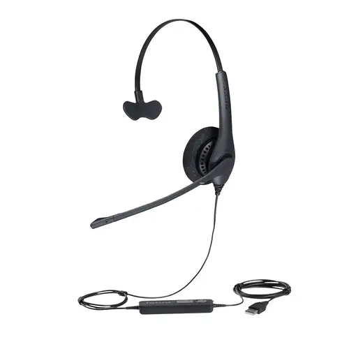 Biz 1500 Auriculares Alámbrico Diadema Oficina/Centro de llamadas Bluetooth Negro - Imagen 1