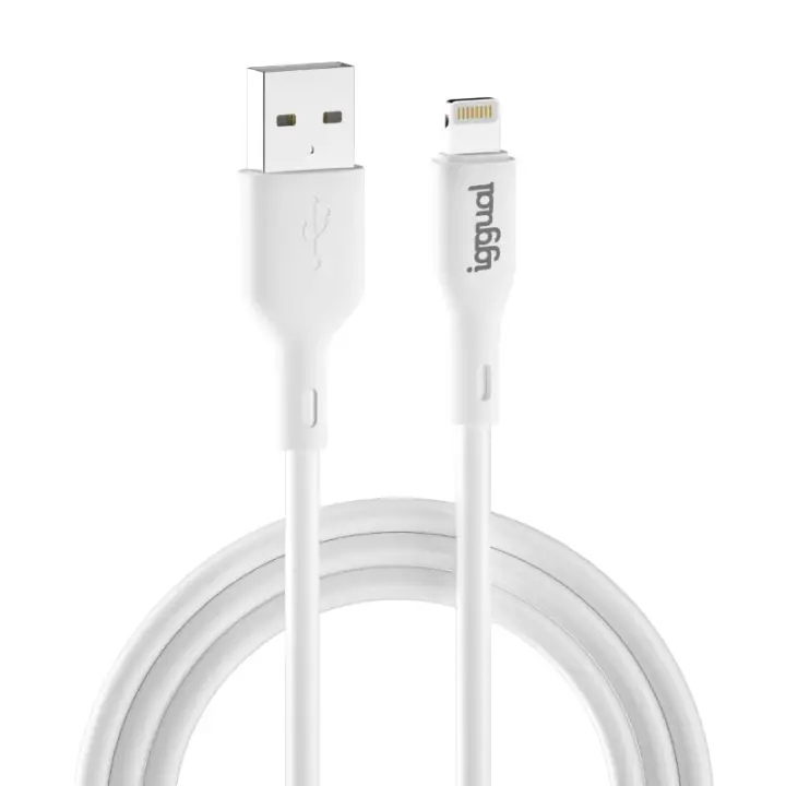 IGG316955 cable de conector Lightning 1 m Blanco