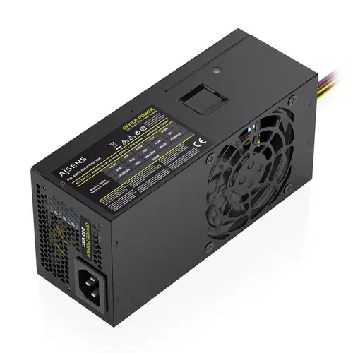 Fuente Alimentacion TFX 500W OEM, Negra - Imagen 1