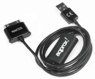 appC05 cable de teléfono móvil Negro 1 m USB A Samsung 30-pin
