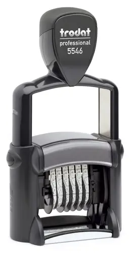 NUMERADOR e.A. TRODAT  5546 (4 mm. 6 bd)