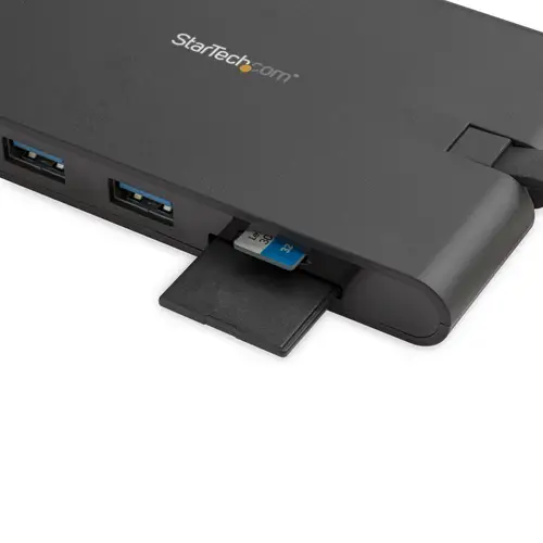 Docking Station USB-C con HDMI y VGA - para Mac y Windows -3x USB 3.0 - SD / micro SD - PD 3.0 - Adaptador USB C a USB 3.0 - Imagen 2