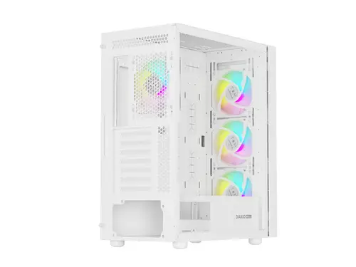 Diaxid 605 ARGB Midi Tower Blanco - Imagen 19