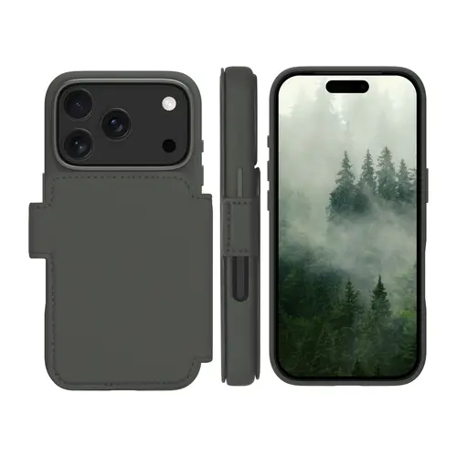 Lynge MS ICON funda para teléfono móvil Folio Verde - Imagen 3