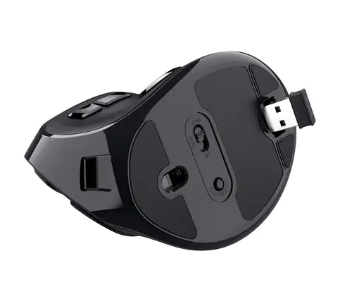 Voxx ratón Oficina mano derecha RF Wireless + Bluetooth Óptico 2400 DPI - Imagen 7