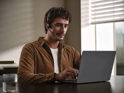 C610-AA-BK auricular y casco Auriculares Inalámbrico gancho de oreja Oficina/Centro de llamadas USB tipo A Bluetooth Negro - Imagen 8