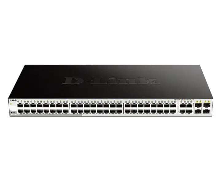 DGS-1210-52 Gestionado L2 Gigabit Ethernet (10/100/1000) 1U Negro