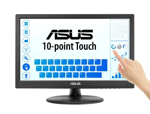 Touch VT169HE pantalla para PC 39,6 cm (15.6") 1920 x 1080 Pixeles Full HD LED Pantalla táctil Mesa Negro - Imagen 5