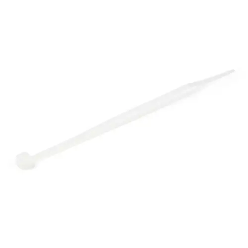 Bridas Ataduras de 10cm para Cables - Ancho 2mm, Diámetro del Haz 22mm, 8kg de Resistencia, Ataduras de Cremallera de Nylon Autobloqueantes, UL 94V-2, Paquete de 100 - Blanco - Imagen 2