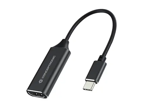 ABBY03B adaptador de cable de vídeo HDMI tipo A (Estándar) USB Tipo C Negro - Imagen 1