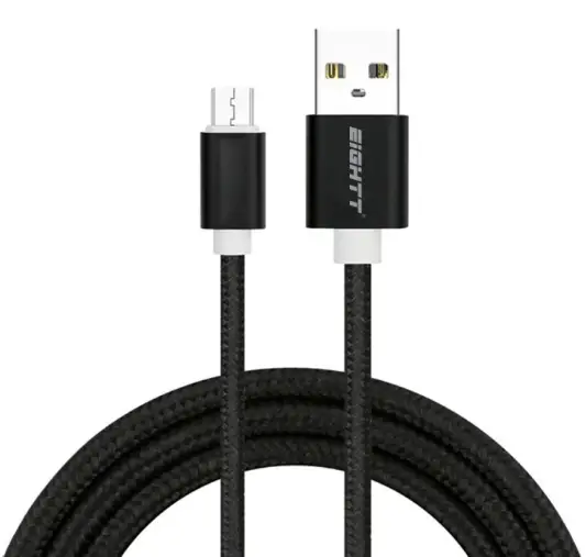 ECM-1B-2M cable USB USB 2.0 Micro-USB B USB A Negro