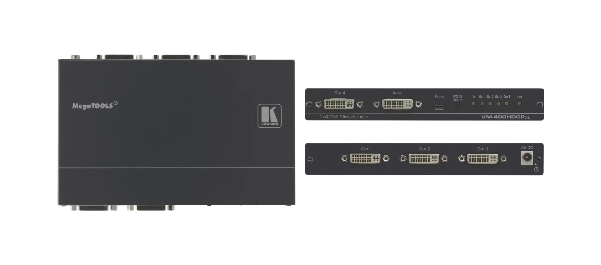VM-400HDCPxl 1x DVI
