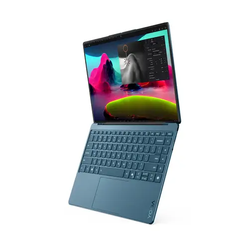 Yoga Slim 9 14ILL10 Copilot+ PC Intel Core Ultra 7 258V Portátil 35,6 cm (14") Pantalla táctil WQUXGA 32 GB LPDDR5x-SDRAM 1 TB SSD Wi-Fi 7 (802.11be) Windows 11 Home Español Verde azulado - Imagen 2