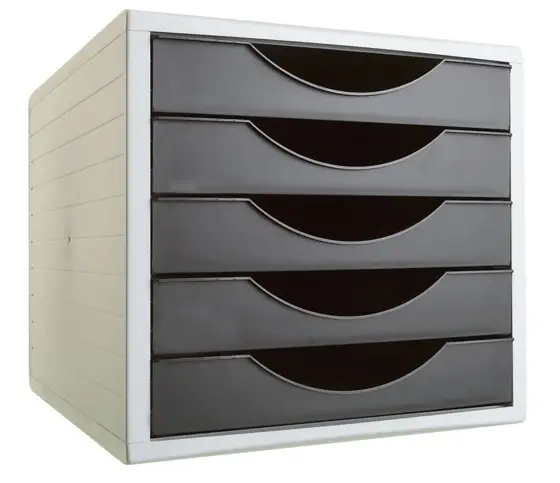 ArchivoTec Serie 4000 Negro, Gris