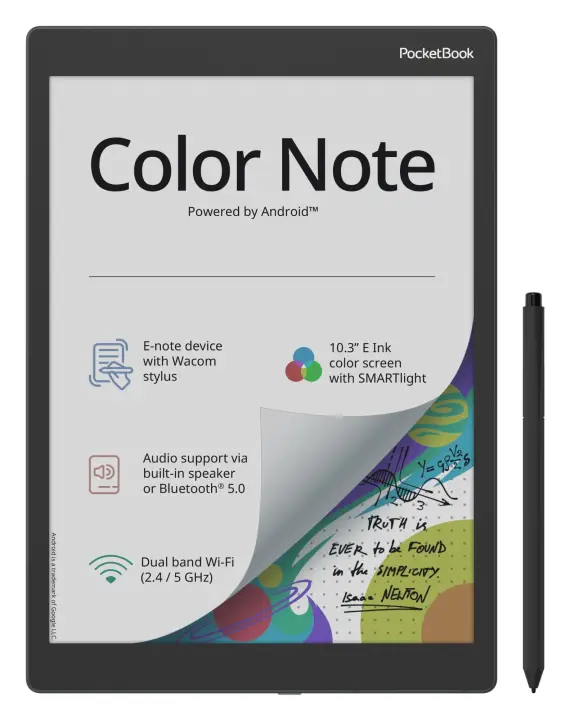 Color Note lectore de e-book Pantalla táctil 32 GB Wifi Negro, A..
