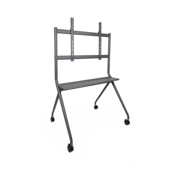 iSTAND Soporte de Suelo con Ruedas para Pantallas 50"- 86", Gris