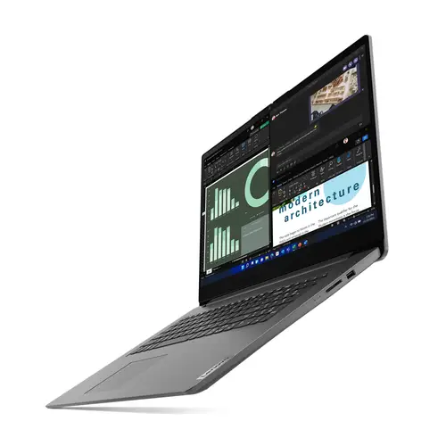 V17 G4 IRU Intel® Core i3 i3-1315U Portátil 43,9 cm (17.3") Full HD 8 GB DDR4-SDRAM 256 GB SSD Wi-Fi 6 (802.11ax) Windows 11 Home Español Gris - Imagen 4