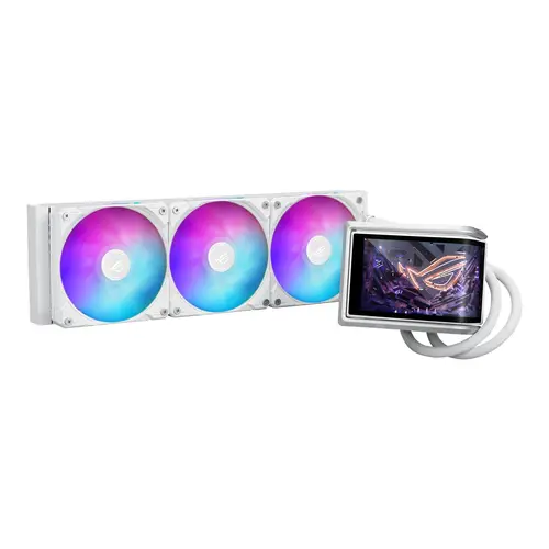 ROG RYUO IV 360 ARGB WHT Procesador Sistema de refrigeración líquida todo en uno 12 cm Blanco - Imagen 8
