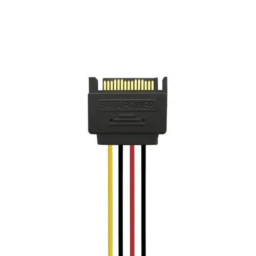 A131-0353 cable de SATA 0,2 m SATA de 15 pines 2 x SATA de 15 pines Negro, Rojo, Amarillo - Imagen 2