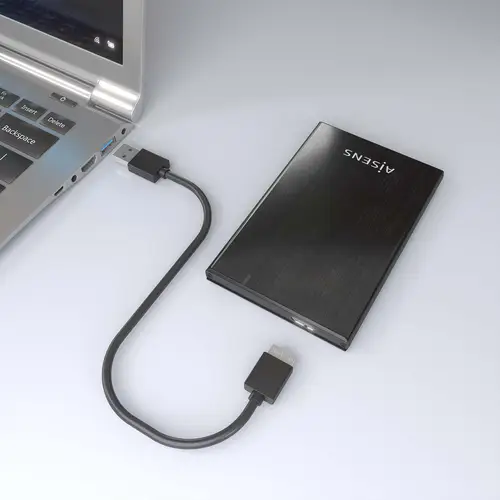 Caja externa 2.5" ASE-2528B 9.5mm SATA a USB 3.0/USB3.1 Gen1, Negro - Imagen 7