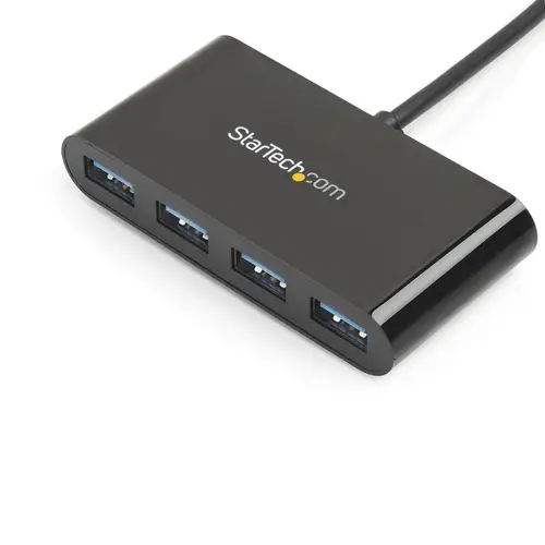 Hub Concentrador USB 3.0 (5Gbps) de 4 Puertos - Ladrón USB-C a 4x USB A - Alimentado por el Bus - Imagen 4
